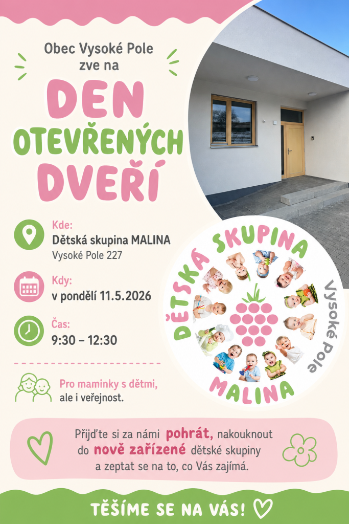 Dětská skupina Vysoké Pole - Den otevřených dvěří 1