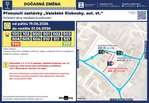 IDZK - info o uzavírce - Valašské kumštování  2